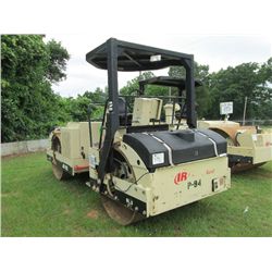INGERSOLL-RAND DD90 TANDEM ROLLER, S/N 191761 (06 YR) 66" DRUMS, VIBRATORY, CANOPY, METER READING 6,