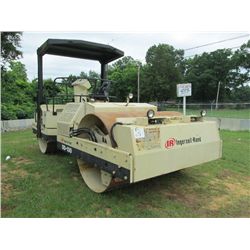 INGERSOLL-RAND DD130 TANDEM ROLLER  S/N 147574  84"" DRUMS  CANOPY METER READING 8964 HRS