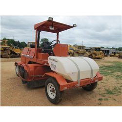 BROCE RJ350 BROOM, S/N 405775, JOHN DEERE 4.5L DIESEL ENG, CANOPY, 8' BOOM, WATER SYSTEM, METER READ