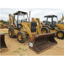 CAT 436B 4X4 LOADER BACKHOE, S/N 7FL00789, GP BUCKET, EXTENDAHOE, 30" HOE BUCKET, CANOPY, METER READ