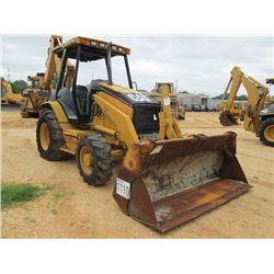 CAT 420D 4X4 LOADER BACKHOE, S/N FDP21233 (04 YR) MP BUCKET, 28" HOE BUCKET, CANOPY