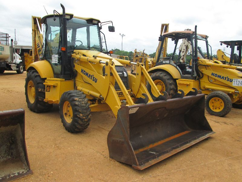 Komatsu Wb140 N A21069 Gp Bucket 24 U0026quot Hoe Bucket Ecab W Air Meter