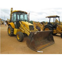 NEW HOLLAND LB75B 4X4 LOADER BACKHOE, S/N 31049687, MP BUCKET, REAR THUMB, ECAB W/AIR, METER READING