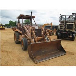 CASE 580SK LOADER BACKHOE S/N JJG0163798  GP BUCKET 12"" HOE BUCKET  CANOPY