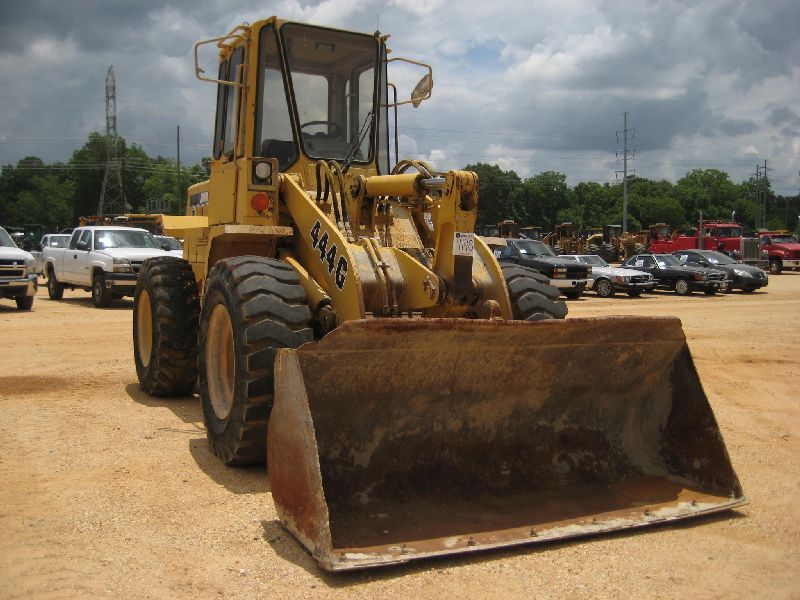 JOHN DEERE 444G WHEEL LOADER, S/N 002009, GP BUCKET, ECAB, 17.525