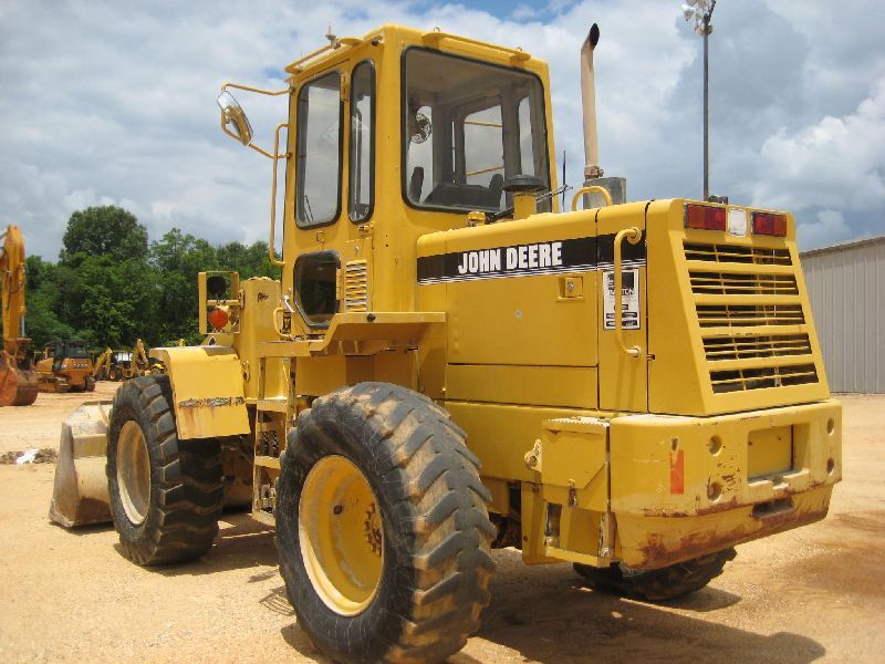 JOHN DEERE 444G WHEEL LOADER, S/N 002009, GP BUCKET, ECAB, 17.525