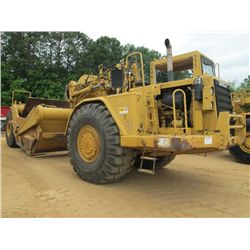 CAT 621F MOTOR SCRAPER, S/N 4SK00646, CANOPY, 33.25-29 TIRES, METER READING 4,083 HRS