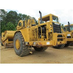 CAT 621F MOTOR SCRAPER, S/N 4SK00394, CANOPY, 33.25-29 TIRES, METER READING 6,076 HRS