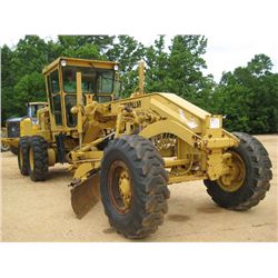 CAT 12G MOTOR GRADER, S/N 61M15892, 14' HYD MOLDBOARD, SCARIFIER, ECAB, NEW 14.00-24 TIRES, METER RE