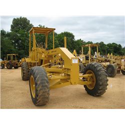 ROYAL 80 MOTOR GRADER, S/N 41Y01824, 1183R1076, 12' MOLDBOARD W/TIP CONTROL, REAR RIPPER, CANOPY, 15