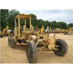 GALION 503 MOTOR GRADER, S/N GC07145, SCARFIER, 10' MOLDBOARD, CANOPY, 8.25X20 TIRES, METER READING 