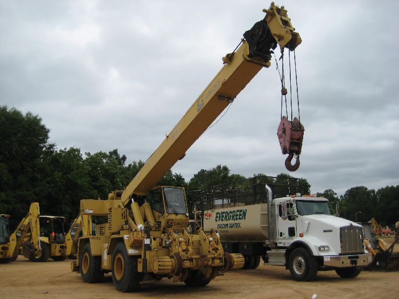 GROVE RT500C ROUGH TERRAIN CRANE, S/N 76852 (92 YR) PAT DS350 DIGITAL ...