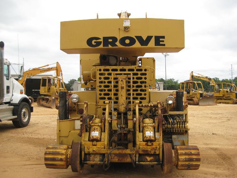 GROVE RT500C ROUGH TERRAIN CRANE, S/N 76852 (92 YR) PAT DS350 DIGITAL ...