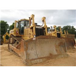 CAT D8R SERIES II CRAWLER TRACTOR, S/N 6YZ01046 (02 YR) SEMI-U BLADE W/HYD TILT, ECAB W/AIR
