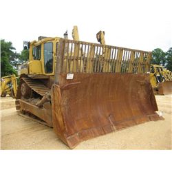 CAT D8N CRAWLER TRACTOR, S/N 5TJ02511, WASTE HANDLER, SEMI U BLADE W/TILT, DIFF STEER, ECAB W/AIR, (