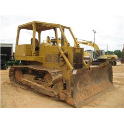 CASE 1450B CRAWLER TRACTOR, S/N 8383128, SEMIUBLADE W/HYD TILT, CANOPY, SWEEPS, METER READING 6,616