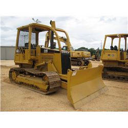 CAT D5CXL SERIES III CRAWLER TRACTOR, S/N 7PS00406, 6 WAY BLADE, CANOPY, SWEEPS, REAR SCREEN