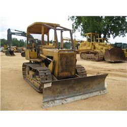 INTERNATIONAL 500C CRAWLER TRACTOR, S/N 4070020C000640, 6 WAY BLADE, 14" SBG, CANOPY, SWEEPS
