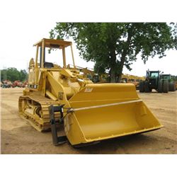 CAT 953 CRAWLER TRACTOR, S/N 20Z03040, GP BUCKET, FORKS, CANOPY, METER READING 6,868 HRS