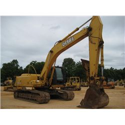 JOHN DEERE 230C LC HYDRAULIC ECAVATOR, S/N 603363, 11' 10" STICK, 48" BUCKET, THUMB, ECAB W/AIR, MET