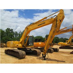 KOMATSU PC220LC-6LE HYDRAULIC EXCAVATOR, S/N A83412, 11' 8" STICK, AUX HYD, ECAB W/AIR