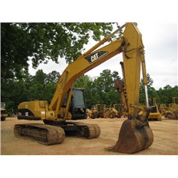 CAT 320CL HYDRAULIC EXCAVATOR, S/N AB01258, 9'-6" STICK, 50" BUCKET, THUMB, ECAB W/AIR, METER READIN