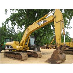CAT 320CL HYDRAULIC EXCAVATOR, S/N PAB02291 (04 YR) 9'-6" STICK, 52" BUCKET, THUMB, ECAB W/AIR, METE