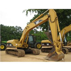 CAT 320CL HYDRAULIC EXCAVATOR, S/N ANB03064, 9'6" STICK, 40" BUCKET, THUMB, ECAB W/AIR