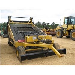 (UNUSED) CHERRINGTON 4700XL BEACH SWEEPER, S/N 4708C044, PULL TYPE, W/HYD REMOTE LIFT, 7' WIDE