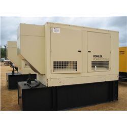 KOHLER 60REOZJB POWER SYSTEM, S/N 2096600 (06 YR) SINGLE PHASE, 58.00 KW, DIESEL ENG, STAND BY UNIT,