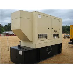 KOHLER 60REOZJB POWER SYSTEM, S/N 2097730 (06 YR) SINGLE PHASE, 58.00 KW, DIESEL ENG, STAND BY UNIT,