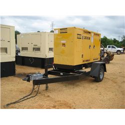 ATLAS COPCO 35KW GENERATOR, S/N 1E9GF1418TR153618, JD DIESEL