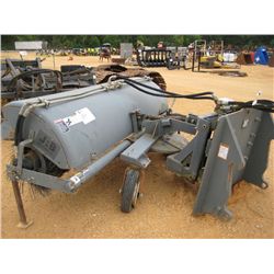 JRB WB140 8' HYDRAULIC BROOM, S/N 0801-78435-6