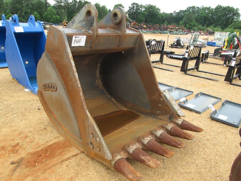 ESCO 54" HD EXCAVATOR BUCKET W/SIDE CUTTERS & TEETH J.M. Wood Auction