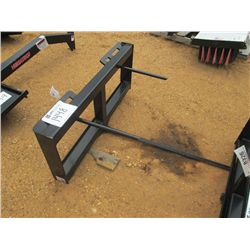 (UNUSED) VERSATECH HD HAY SPEAR 35000, SINGLE TINE, FITS SKID STEER LOADER