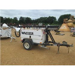 WACKER LTC4L LIGHT PLANT, S/N 0009311, DIESEL, METER READING 4,919 HRS