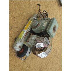 PALE MAKER TWIN TANK GAS AIR COMPRESSOR