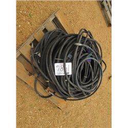 1 LOT HIGH PRESSURE HOSE & RUBBER BELTS