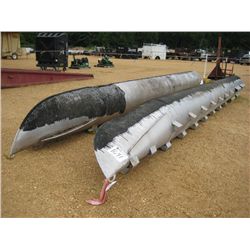 1 PAIR 24' ALUMINUM PONTOONS