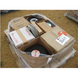 1 LOT MISC SIZE ABRASIVE BLADE