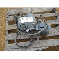 1 LOT (2) ELECTRIC MOTORS