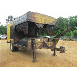 CHAMBERS DELIMBINATOR ON S/A TRAILER, S/N OD1E09R0JD10195, JD ENGINE, METER READING 9,546 HRS