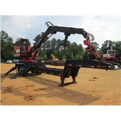 PRENTICE 210C LOG LOADER, S/N 25415, ECAB, MTD ON 1991 PITTS T/A TRAILER