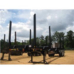 (UNUSED) PITTS 4 BOLSTER LOG TRAILER, S/N 5JYLT4020F9151273, 11R24.5 TIRES