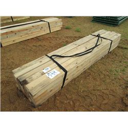1 LOT (24) 4"X4"X9' PINE TIMBER