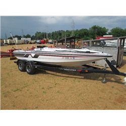 NITRO 18' BOAT W/TRAILER, STAR T/A TRAILER, S/N OF HULL 2J091