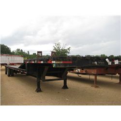 2007 CHEROKEE 50' STEP DECK T/A TRAILER, S/N 1C92TLZ2171001517, SPREAD AXLE, FOLD UP RAMPS FOR TOP D