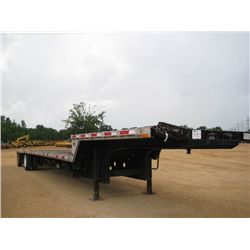 TRANSCRAFT 48' T/A STEP DECK TRAILER, S/N 1TTE4820X51076112, SPREAD AXLE, 11' TOP DECK, 255/70R22.5 