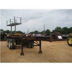 MILITARY T/A CONTAINER TRAILER, S/N 255/70R22.5 TIRES