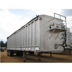 2004 MANAC TRI-AXLE LIVE BOTTOM TRAILER, S/N 2M533137X46097741, 45', SIDE TRAP, AIR RIDE SUSPENSION,